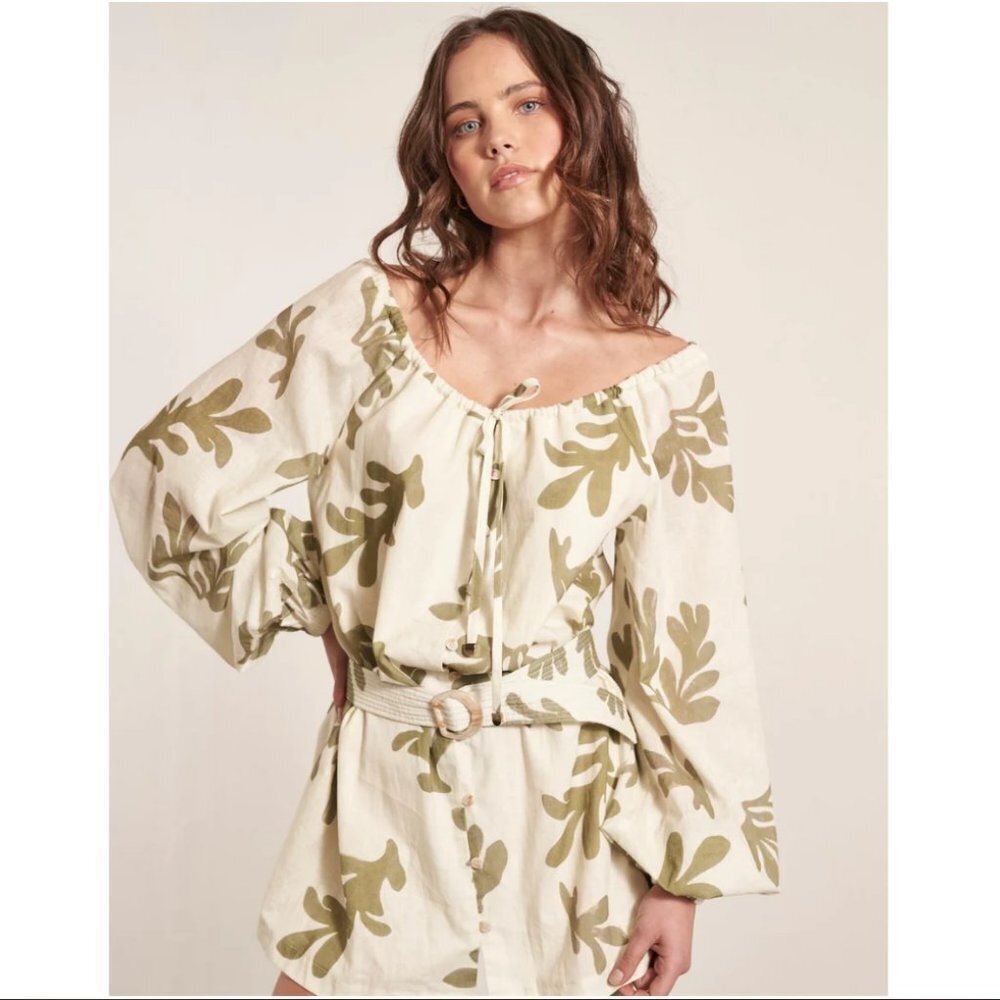 MON RENN COMPOSE MINI DRESS - COMPOSE PRINT - Picture 2 of 5